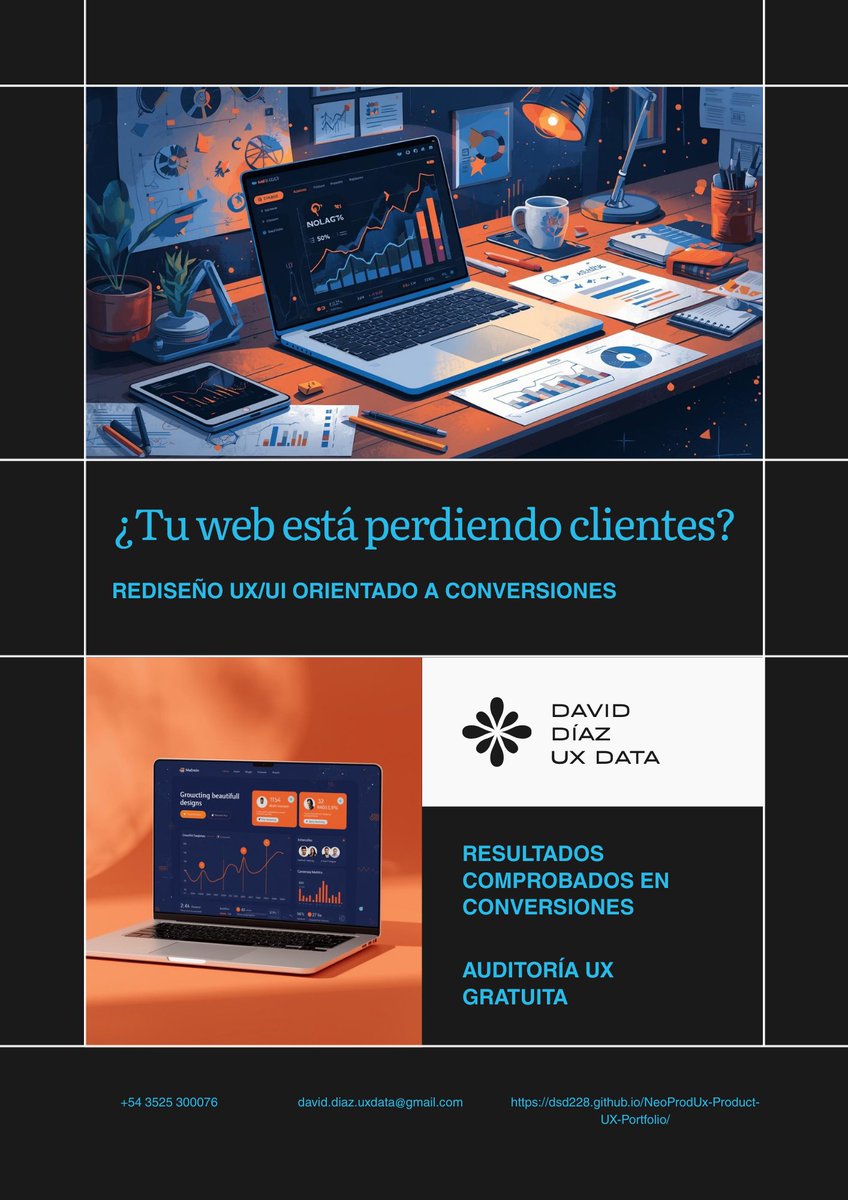 David Díaz · UX / Conversiones tweet media