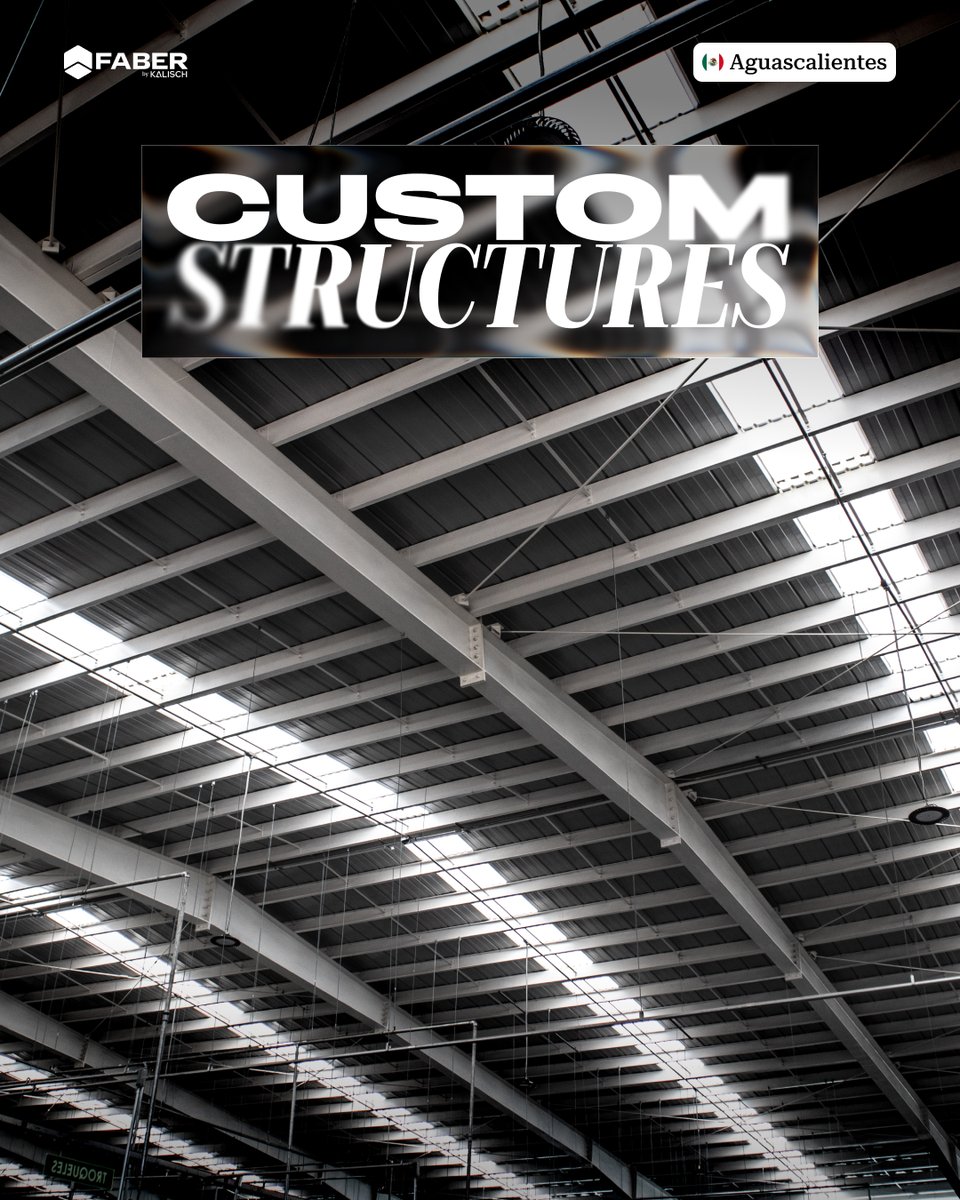 Ready to build something extraordinary? Built with precision and innovation, we deliver steel structures tailored to your needs. Contact us at faberkalisch.com 

#steel #metal #custom #aguascalientes