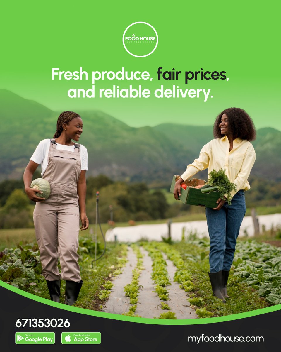 Foodhouse237's tweet photo. Sustainable farming needs sustainable income 🌾

FoodHouse helps farmers earn fairly, reduce waste, and plan smarter—creating long-term impact for communities and the planet 🌍.

🌐 https://t.co/cZlZo5RVUU

#FoodHouse #SustainableAgriculture #FarmerImpact ♻️ https://t.co/2a55GAgraG