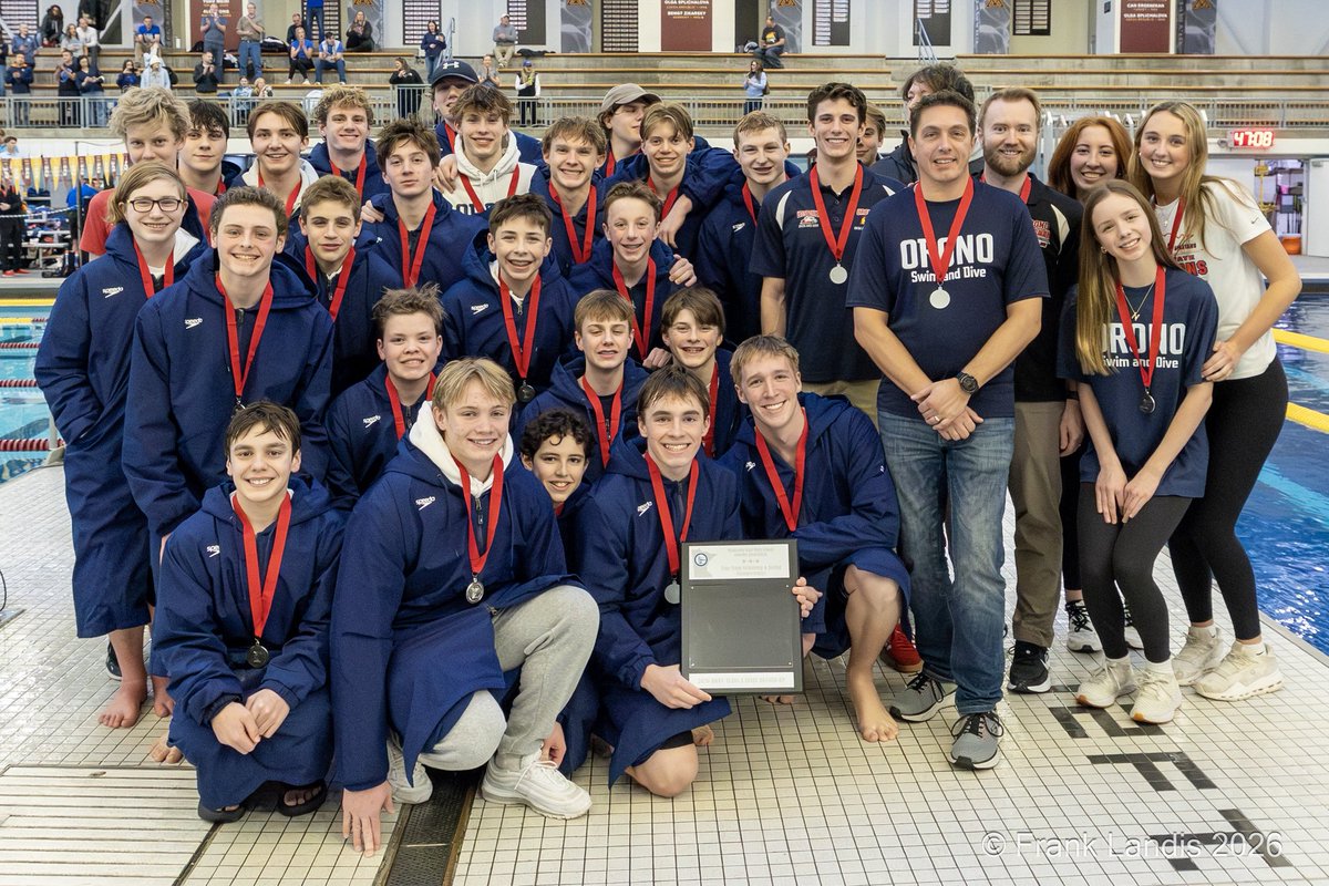 Congrats to Boys Swim and Dive on a 2nd place finish at True Team State, marking the best finish ever for the program! Incredible performances across the board. So proud of our Spartans!