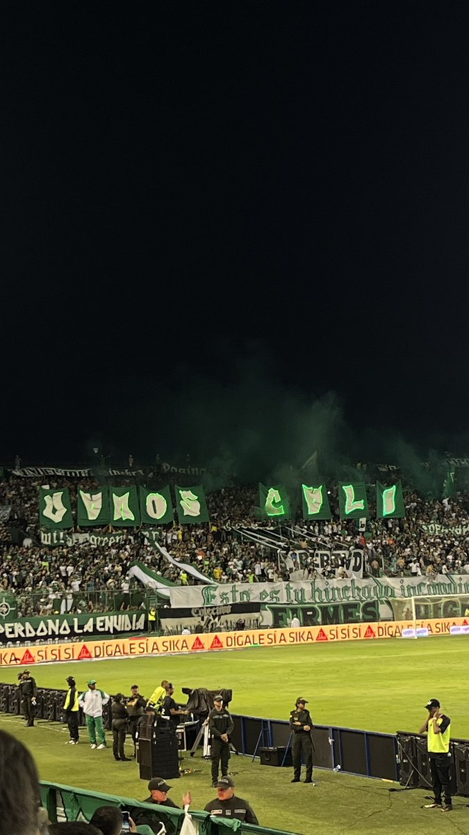 SaraOtalora's tweet photo. Vos sos lo único cierto en mi vida. 

¡VAMOS, CALI! 💚🇳🇬 https://t.co/W53Y6ktyc3