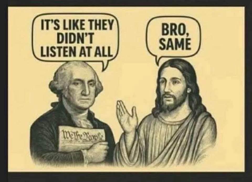 HolyDisruption's tweet image. Response to today's headlines are loudly exposing the masquerade of many gov't leaders who claim to love the Constitution (who instead only love self-serving power), and many who claim to follow Christ (who instead only follow self-serving empire).

May God have mercy on us. 🙏🏽