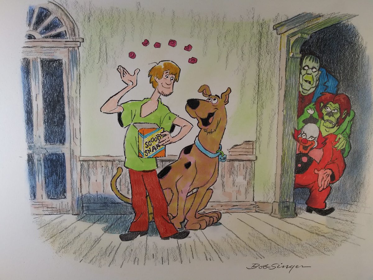 ScoobyAddict's tweet photo. 🎉HAPPY BIRTHDAY🎉 to Legendary #Animation #Artist #BobSinger
He has created cartoons since 1957! He designed many of the original #ScoobyDoo villains and he came up with the color scheme for The Mystery Machine.
Check out the #interview we did with him: https://t.co/okgXhaW3ur https://t.co/9o2sUVXDmy