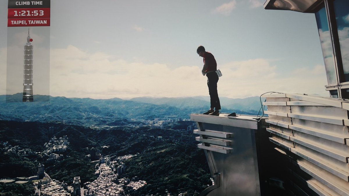 Alex's endeavor is just an awe inspiring feat of human excellence. As far as an athletic feat, there is little match for it in my mind. #SkyscraperLive