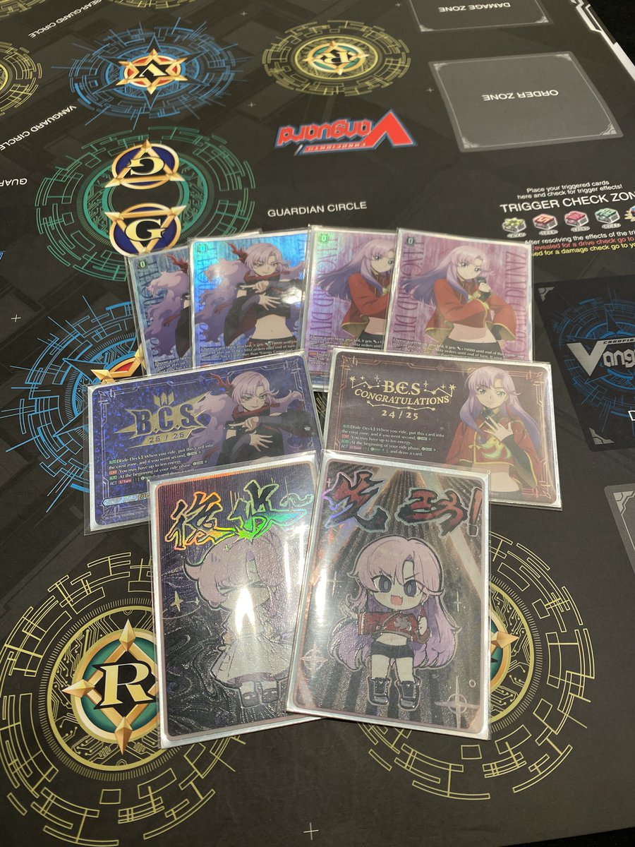 Wasn't feeling it yesterday at BCS after R2 but I finally completed my Nao token 👉🏽👈🏽