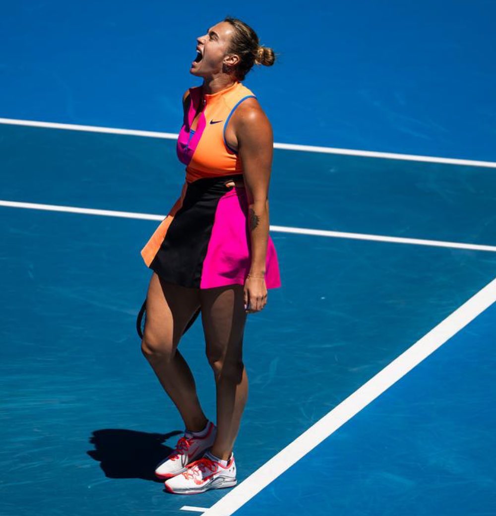 Nunca vi tanta gente agazapada esperando que la mejor tenista del mundo pierda, dale reina te necesitamos más que nunca  <a href="/SabalenkaA/">Sabalenka Aryna</a>