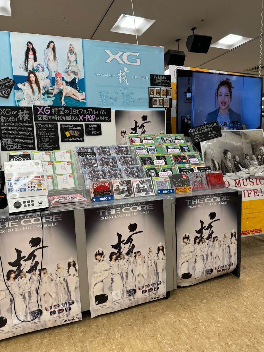 XG】 XG待望のフルアルバム『THE CORE - 核』大好評発売中🪐 特典は