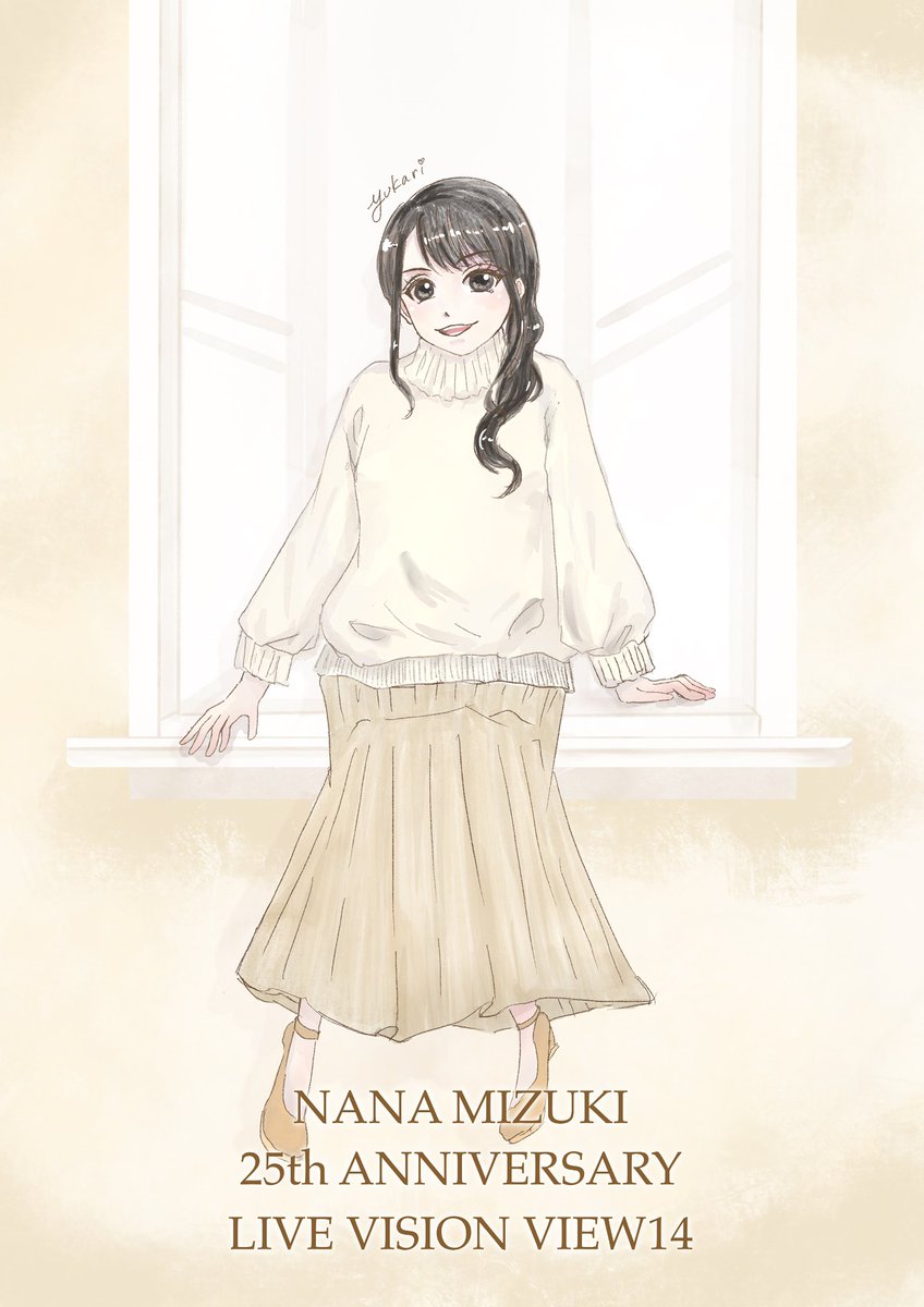 NANA MIZUKI LIVE VISION 2025-2026  VIEW14
国内最終日みなさん楽しんできてください♫
私の分まで少年を聞き届けてきて...😇
#水樹奈々　#LIVE_VISION  #水樹奈々歌手デビュー25周年