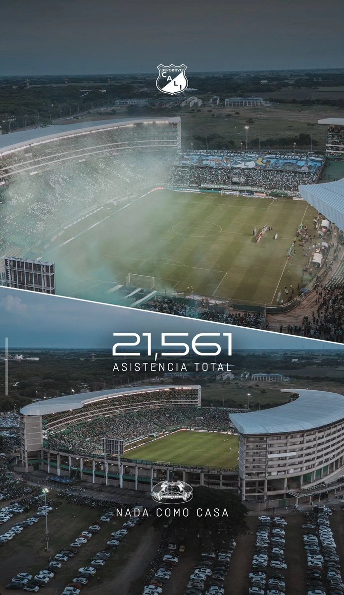 Hinchada hermosa <a href="/DeportivoCaliCP/">Deportivo Cali</a>