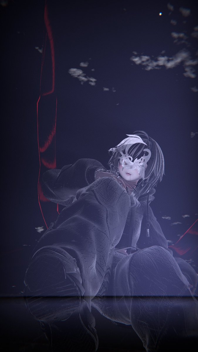 LvReflem's tweet image. 🩸ルミナ×喰種🩸

いい感じのマスクアクセ教えて貰って改変のやる気出た😉
#VRChat