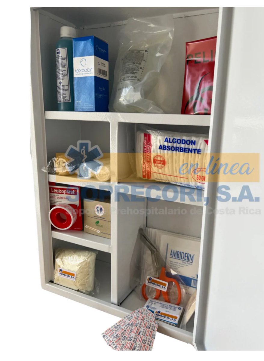 Botiquín de Pared en Metal esmaltado
- Alta resistencia y durabilidad
- Equipado o sin equipar
Adquiéralo en: soprecorienlinea.com/search?q=Botiq…

Grupo SOPRECORI, S.A.
soprecorienlinea.com