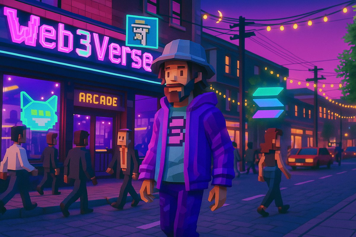 Welcome to Web3Verse 🌐

A new social space for Web3.
Engage. Participate. Earn.
The Verse is opening soon 
#Web3 #SocialFi #Crypto