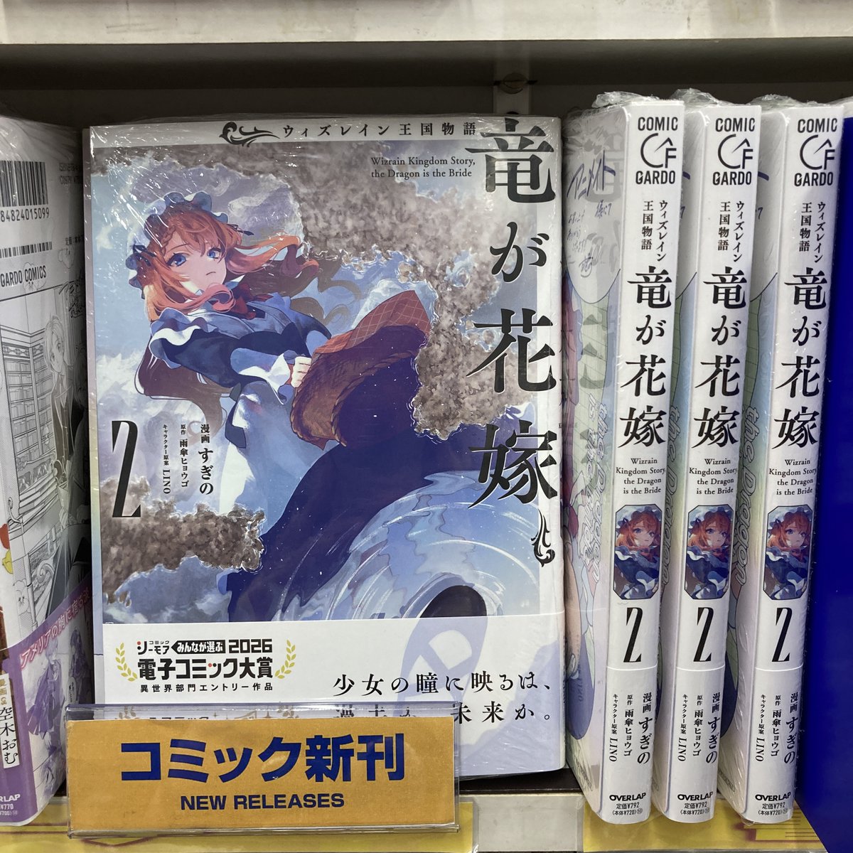書籍入荷情報】 『ウィズレイン王国物語 ～竜が花嫁～(2)』 入荷しま