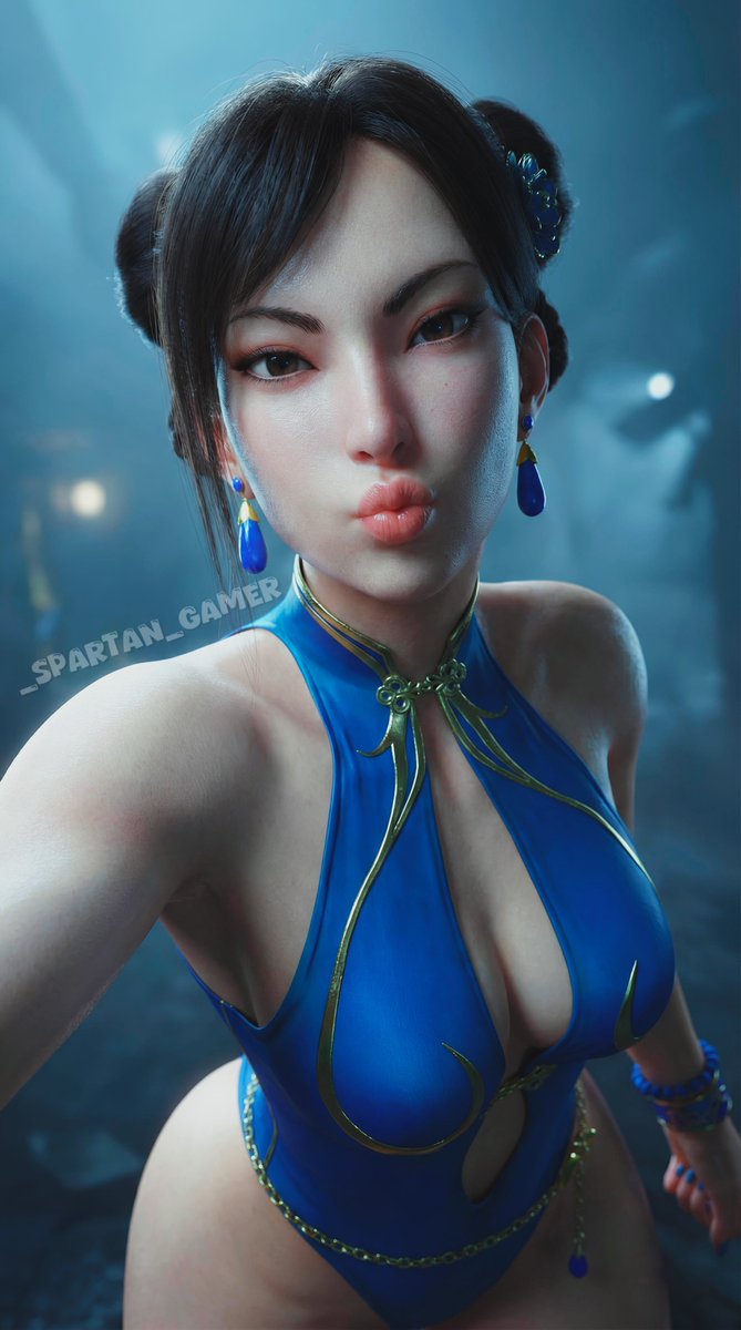 _Spartan_gamer's tweet image. Mommy Chun-Li wishes you a good night 😘 

#StreetFighter6 #ChunLi