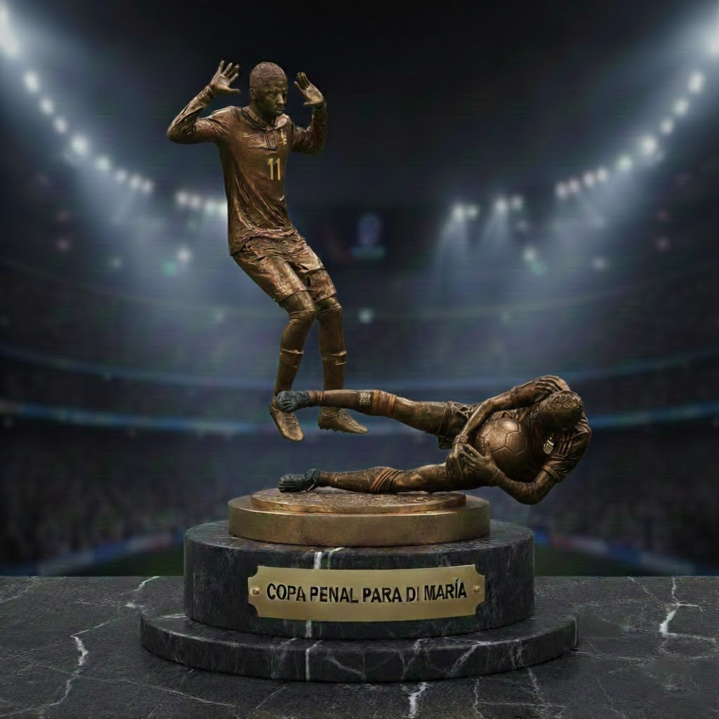 Arrancó una nueva Copa "Penal para Di María", suerte a los equipos participantes.