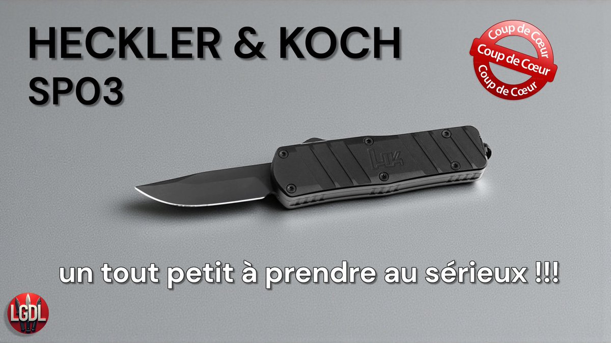 HK SP03 mon petit copain de fond de poche favori !!!
Vidéo dispo sur ma chaîne YouTube 👉 youtu.be/qA5a-A1ngIc?si…

#hkknives #hecklerandkoch #edc #edcknife #knives #couteaux