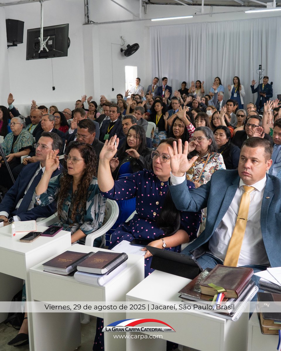 GCarpaCatedral's tweet photo. Viernes, 29 de agosto de 2025 | Jacareí, São Paulo, Brasil.

Registro compartido por La Gran Carpa Catedral, Corp., correspondiente a la actividad realizada durante el mes de agosto de 2025. 

🌐 https://t.co/uZxbCgxDab 

#DrJoseBenjaminPerezMatos #lgcc #lagrancarpacatedral https://t.co/JEEJGF2NQQ
