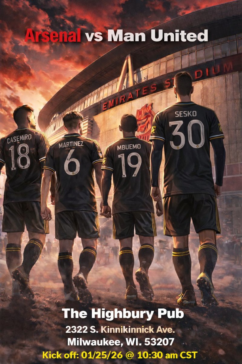 Hernand0Camarg0's tweet photo. The most awaited moment has come for United. The biggest test for @carras16 and his coaching team, up to date. Can the Red Devils recover the points lost from game 1 or will Arsenal come out victorious again ?
#ggmu #mufc #arsmun #milwaukee_red_army 
@highburymke will be hosting https://t.co/P7yFBNyxqR