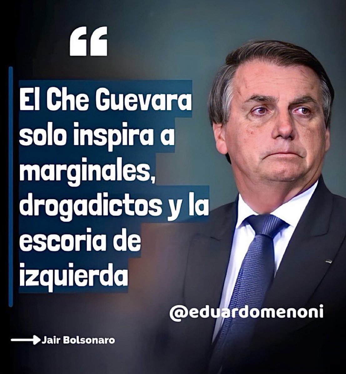 Deja un ❤️ y RT si estás de acuerdo con Jair Bolsonaro.