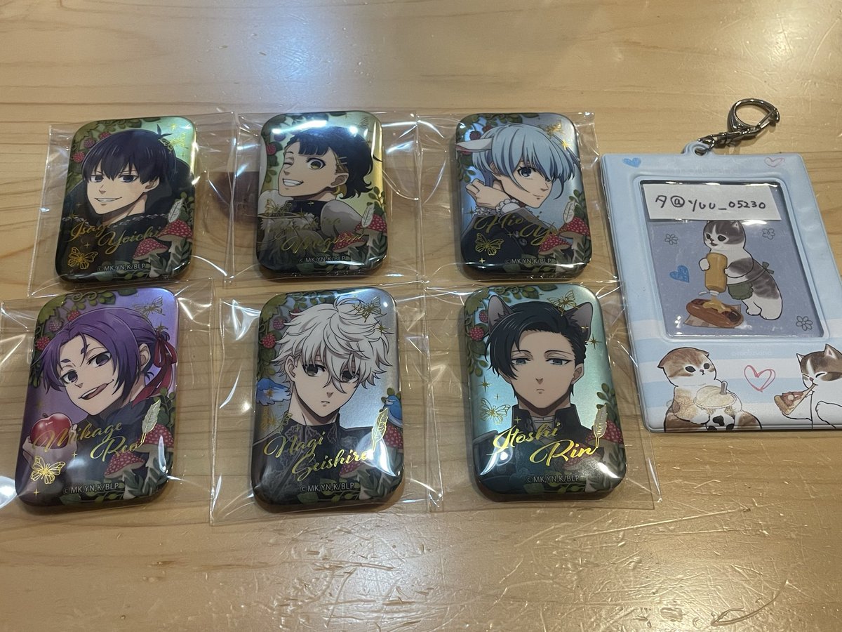 交換】 ブルーロック ブルロ ロフト LOFT Fairy tale スクエア缶バッジ