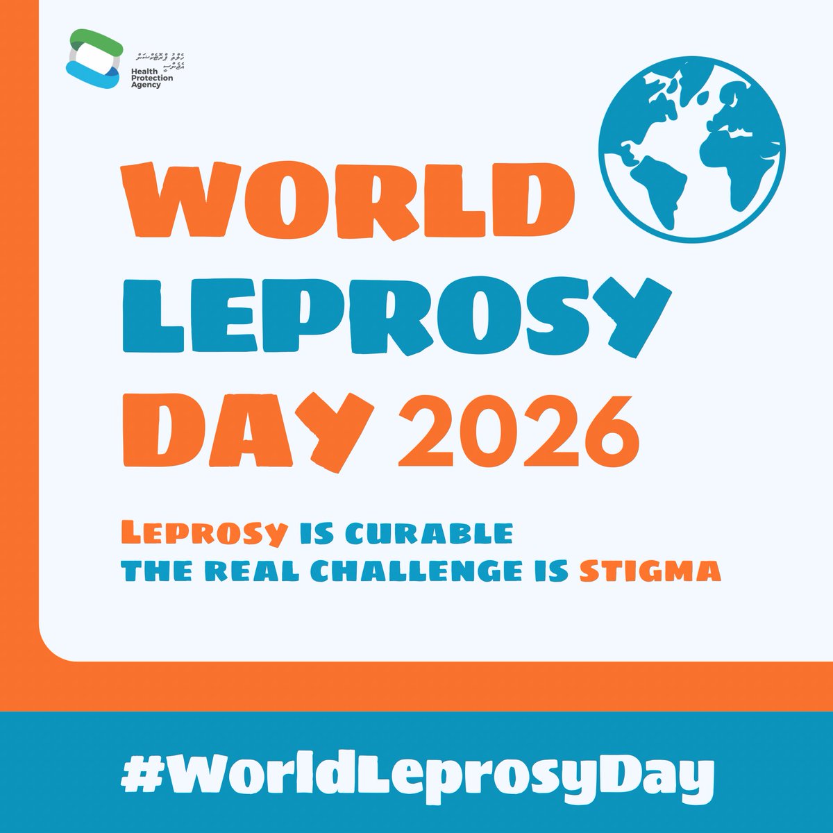 HPA_MV's tweet image. World Leprosy Day reminds us to treat everyone with respect and help end stigma in our communities

#WorldLeprosyDay #EndStigma
#LeprosyAwareness #HealthForAll