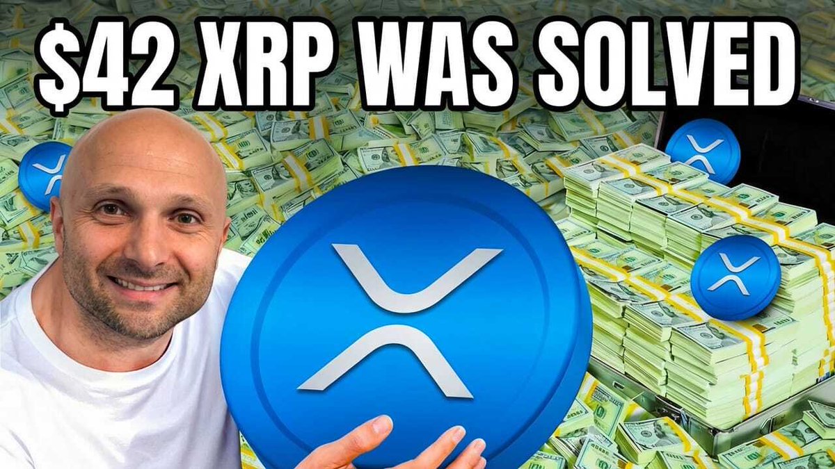 Banks solved for $42 $XRP and nobody noticed

Until now. This changes the entire narrative.

Must watch 🎯
youtu.be/8o12y5Q1zvA