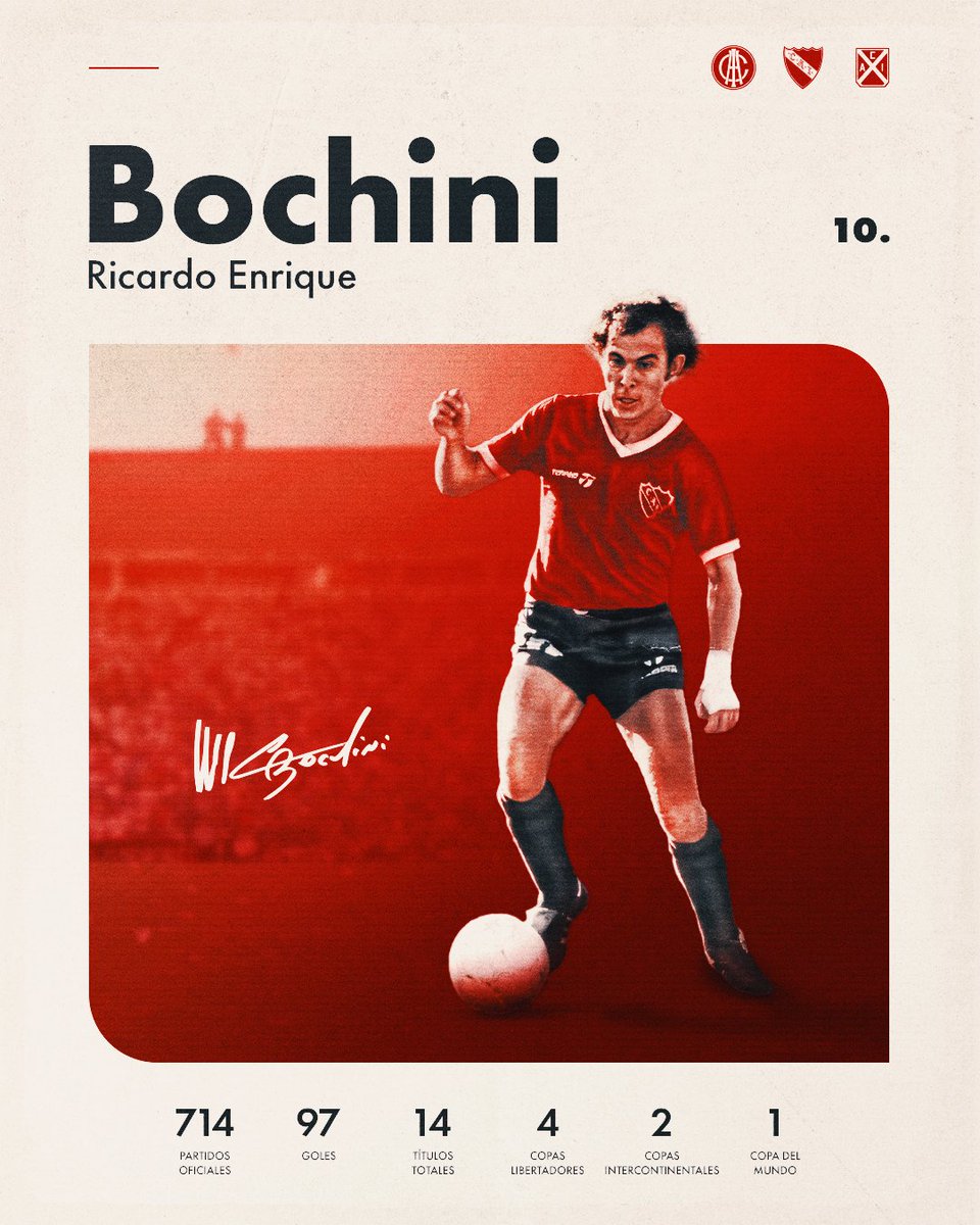 ¡Hoy es la Navidad del Rey de Copas!

Cumple 72 años lo más grande del fútbol nacional. El ídolo de tus ídolos.

¡Felicidades, <a href="/BochiniOficial/">Bochini</a>! Te amamos para siempre ♥️

#TodoRojo 🔴