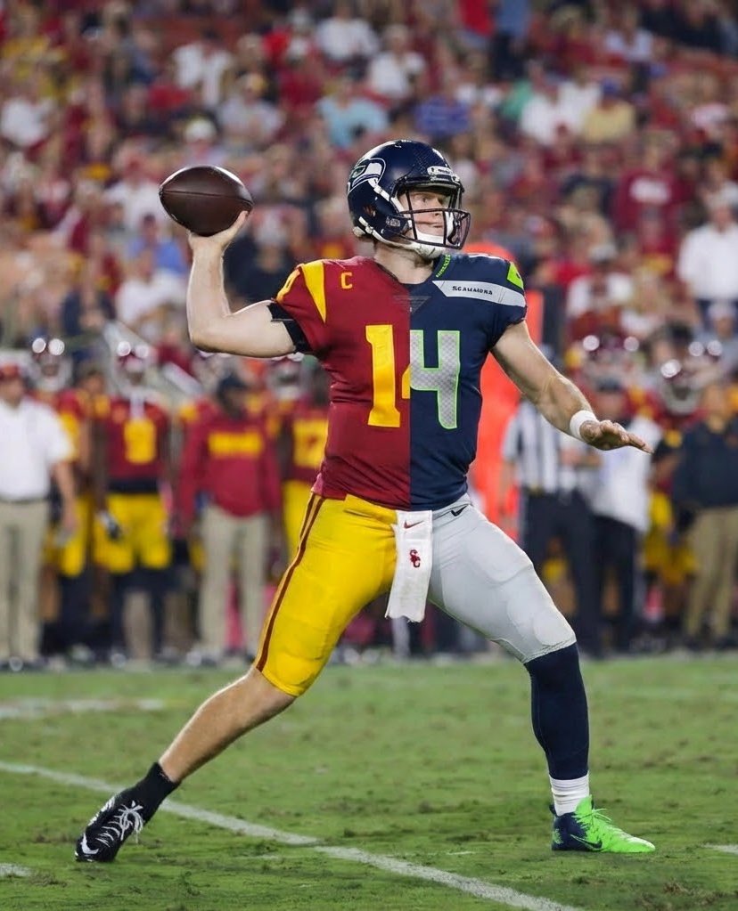 FightOnRusty's tweet image. Former USC QB Sam Darnold and DL Leonard Williams stand in the way of LA to the Super Bowl. 

Looking forward to an epic battle tomorrow ✌🏻