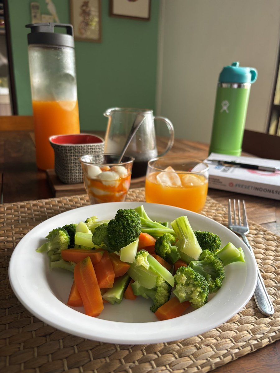 Semalam:                      Barusan: