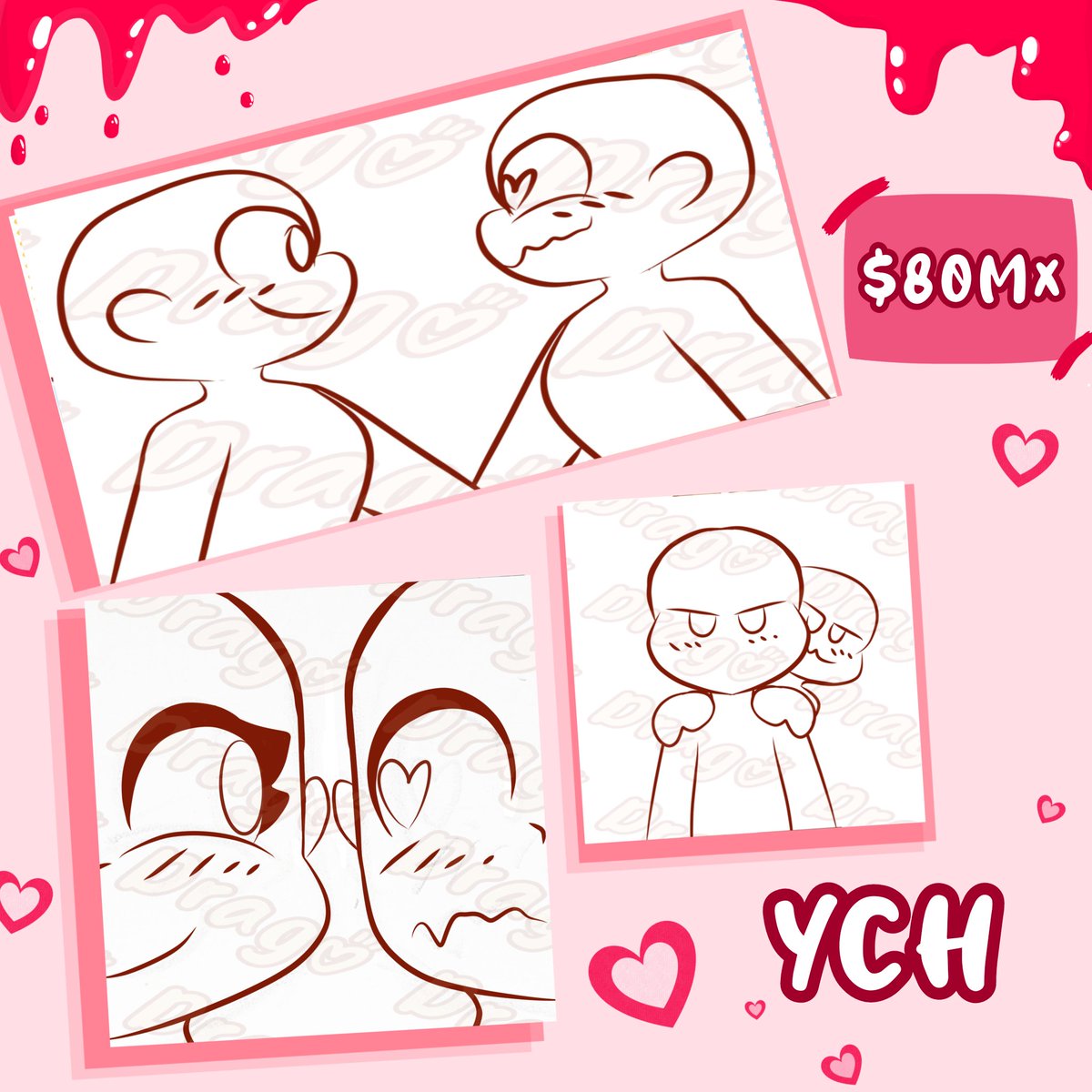 Dragoncitagamer's tweet photo. Holiiii UwU ✨

COMISIONES SAN VALENTIN🎀✨️
YCH PARA SAN VALENTIN💌🩷

OFERTAAAAA🔥✨✨✨
[Por tiempo limitado 😱✨]

♡$80Mx😱🔥✨

CUPOS:
10/10
[Solo pagos por transferencia Mexicana 🇲🇽🥰✨]

ෆ~Mas información Mandar MD🥰✨ o dejar un comentario 😉✨
#YCH #ychcommission https://t.co/T0WxhOEVNT