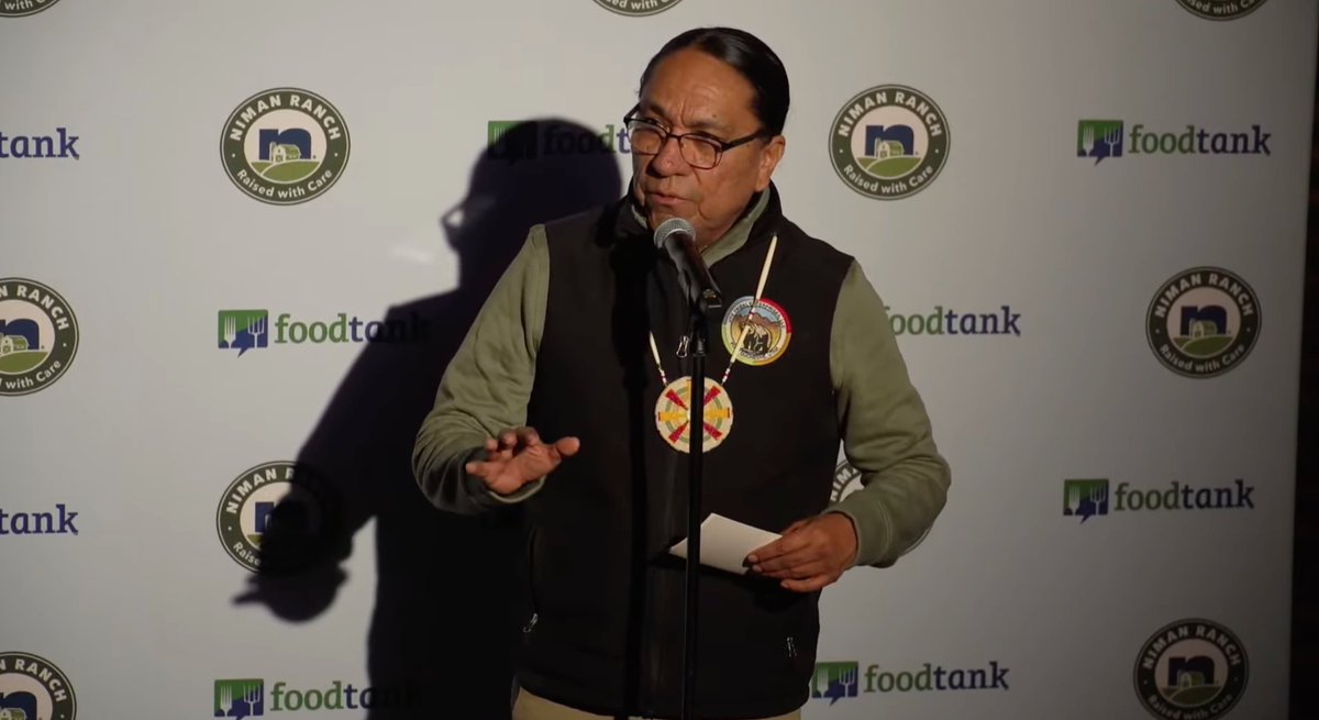 foodtank's tweet image. “We have to continue to understand and respect our surroundings so we can be resilient—like the American bison.” — AJ Kanip, COO of Ute Tribal Enterprises and manager of Ute Bison Meat Company

Tune in LIVE now: youtube.com/watch?v=KaZRdu… #FoodTank