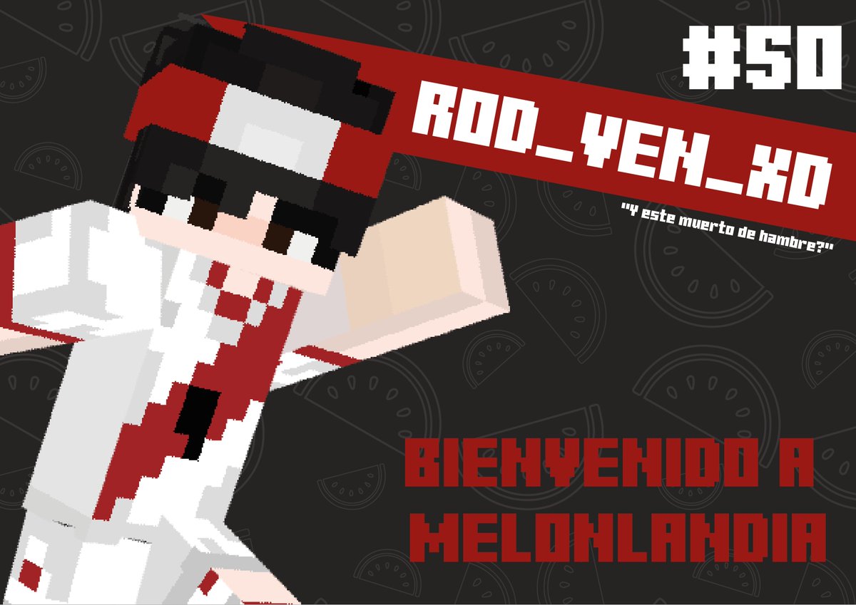 EventsMelon's tweet image. Leyenda completamente, desde los orígenes de Aftar. 

¡Le damos la bienvenida al quincuagésimo participante de MelonLandia!

#50 Rod_ven_xd 🇵🇪