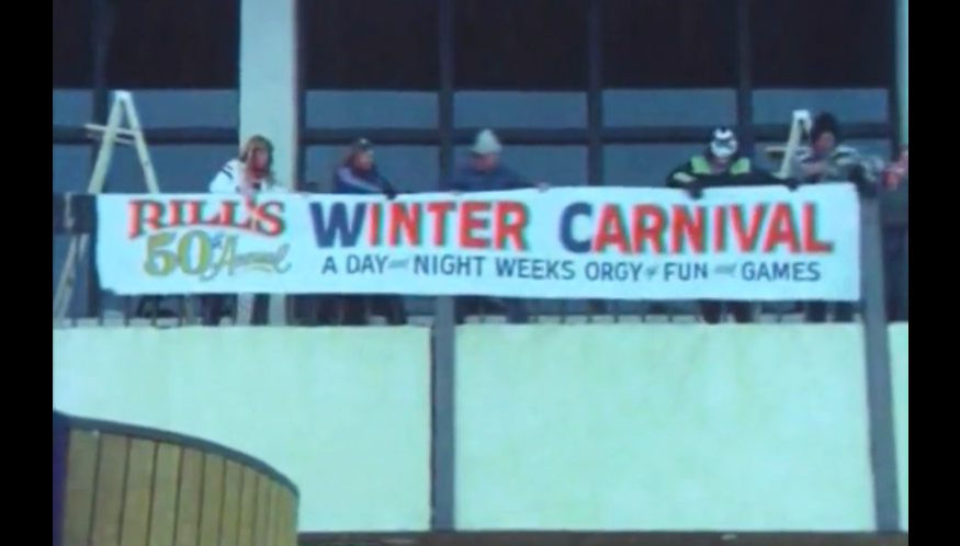 twoguns365's tweet photo. This is the type of winter carnival I want to go to! How have I never noticed that sign until now ha #drgangrene #snowbeast https://t.co/kSrz238k3W