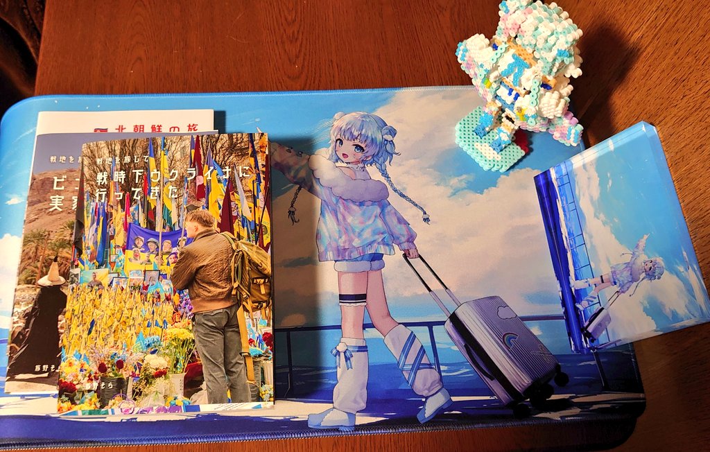 VTuber旅野そら様のグッズが届いた！ 今回は「戦時下ウクライナに行っ