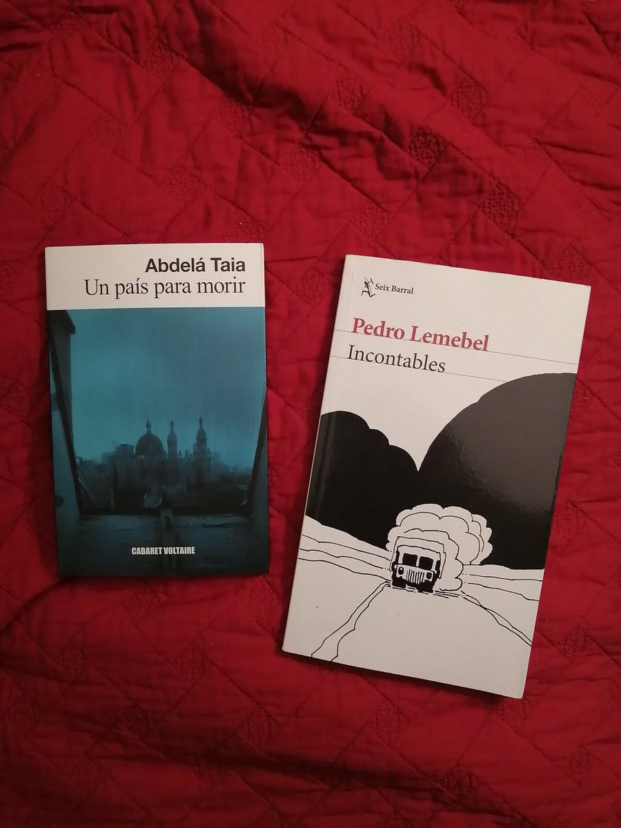 Ayer fue el 11° aniversario luctuoso de Pedro Lemebel y hoy compré Incontables, el libro de cuentos de Lemebel. Incontables era inencontrable.
Y por sólo $100: Un país para morir, de Abdelá Taia, el autor marroquí francófono traducido por <a href="/lydiava62067214/">lydia vazquez</a> en <a href="/Edit_Cabaret/">Editorial Cabaret Voltaire</a>. 🌈🔥
