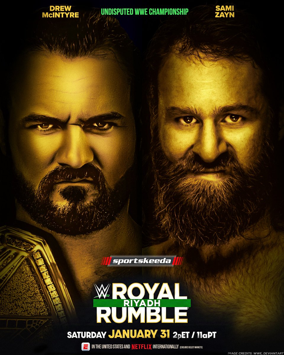 SKWrestling_'s tweet image. Sami Zayn is going to Saudi Arabia with a golden ticket in his hand, and a Scottish Warrior in his way to the very top!