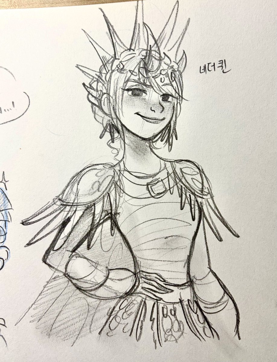 Drawing__butler's tweet image. 우리들의 여왕. 네더들의 퀸. 우리들의 퀸. 영원한 우리들의 여왕. 
#httyd #ASTRID