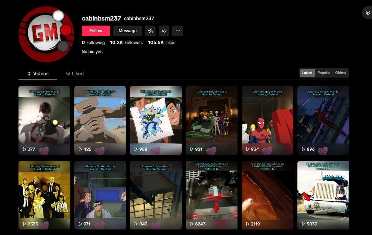 GodzillaMendoza's tweet image. Hey gang, someone's impersonating me on Tik-Tok. Using my logo and uploading bits from my videos without permission. I messaged them to stop but got no response, so can you report them at the link I'm gonna put up below? Thank you