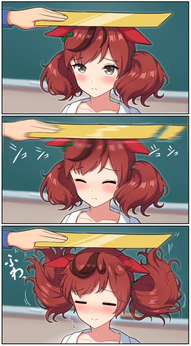 ネイチャと静電気実験

#ウマ娘 
