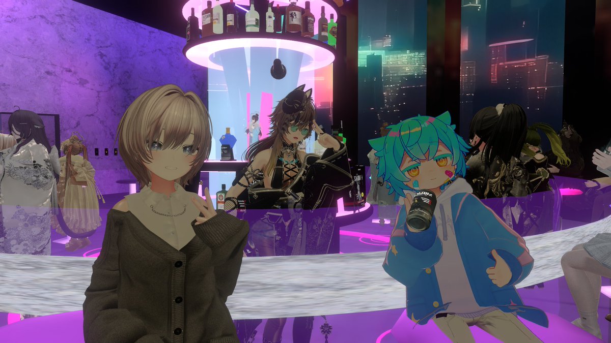 #MIRAGE09 
初参加！
知ってる人が数名キャストに居たのでお邪魔しました
お話した人達みんな面白くて酒が進みましたね...
めちゃ良かったのでまた遊びに来ます～