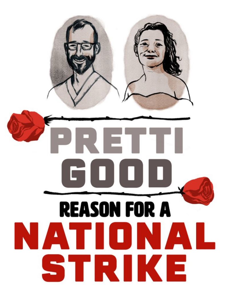KentStateTruth's tweet photo. Pretti Good Reason Indeed
#NationalStrike #WalkOut 
NO Work, NO School, NO Shopping

@MendoCoast https://t.co/EXMsamiUGt