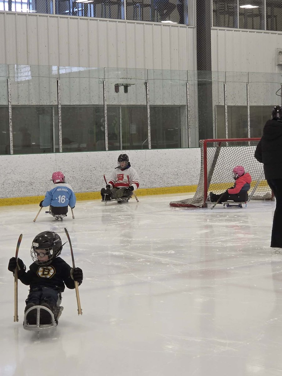 Wonderful day of Learn to Sledge for <a href="/eastersealsns/">Easter Seals Nova Scotia ♿</a>. Wonderful to see two Yarmouth Learn to Sledge sisters join us today in HRM