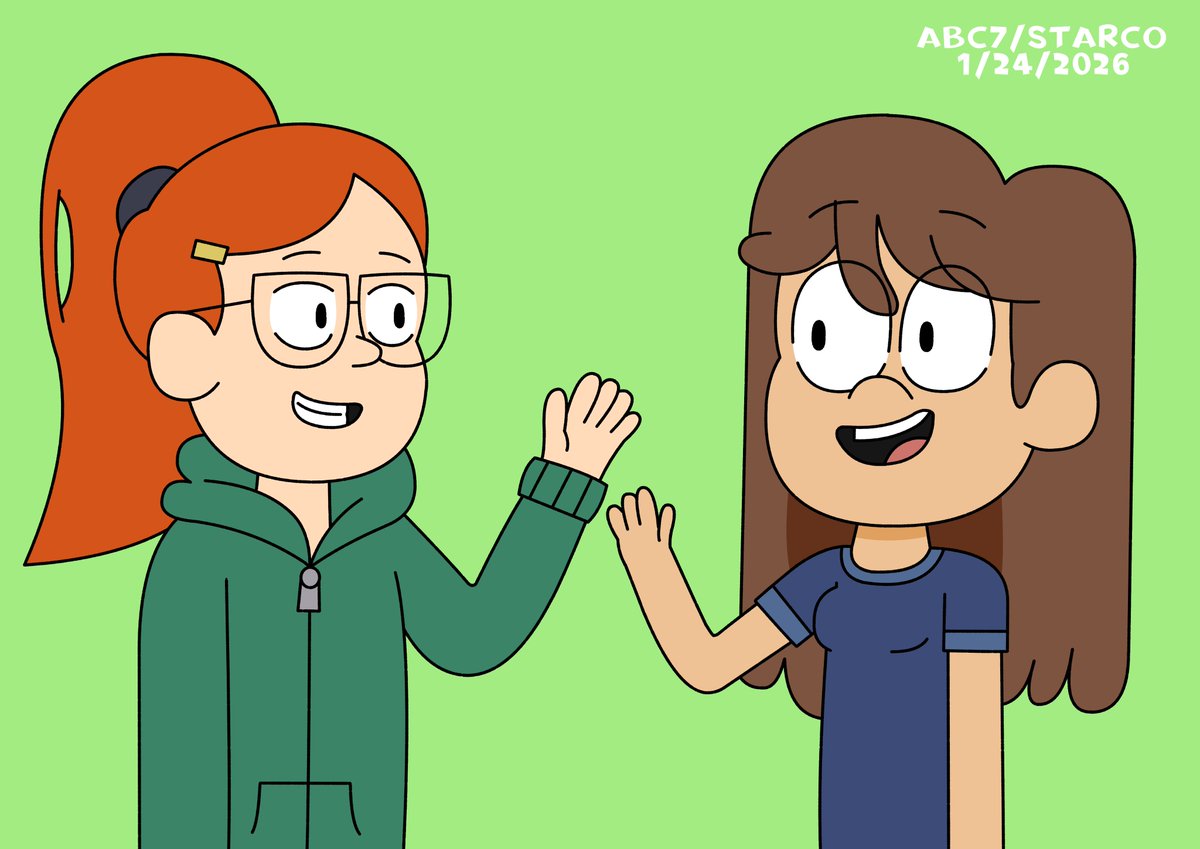 abc7starco's tweet photo. Tulip meets up with Lorena.

#tulipolsen #infinitytrain #infinitytrainfanart #cartoonnetwork #hilda #hildatheseries #hildanetflix #hildafanart #hildaoc #oc #originalcharacter #ocart https://t.co/5SAfbHhc5r