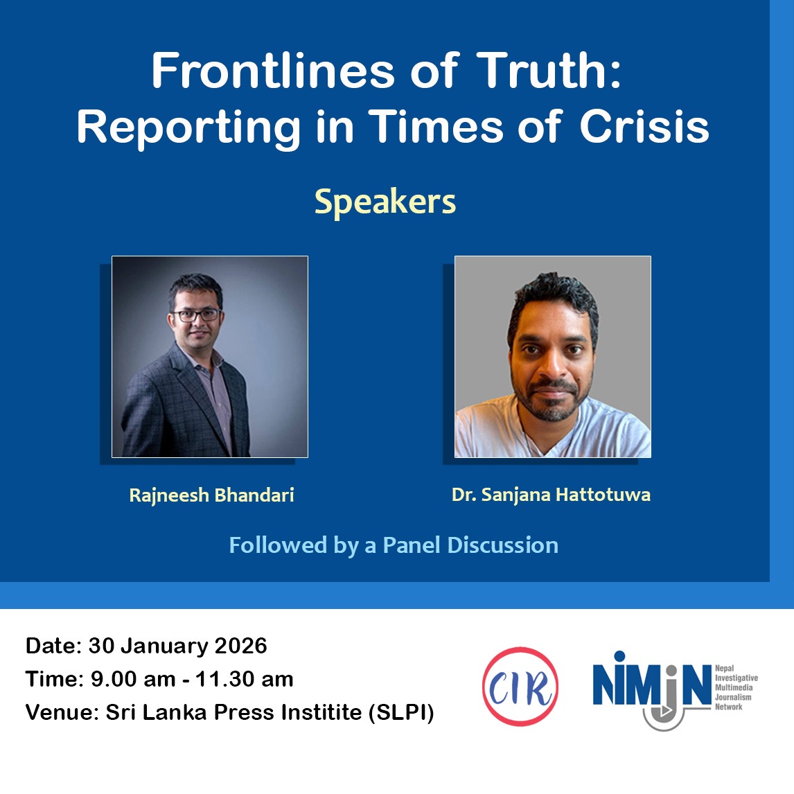 Center for Investigative Reporting, Sri Lanka tweet media