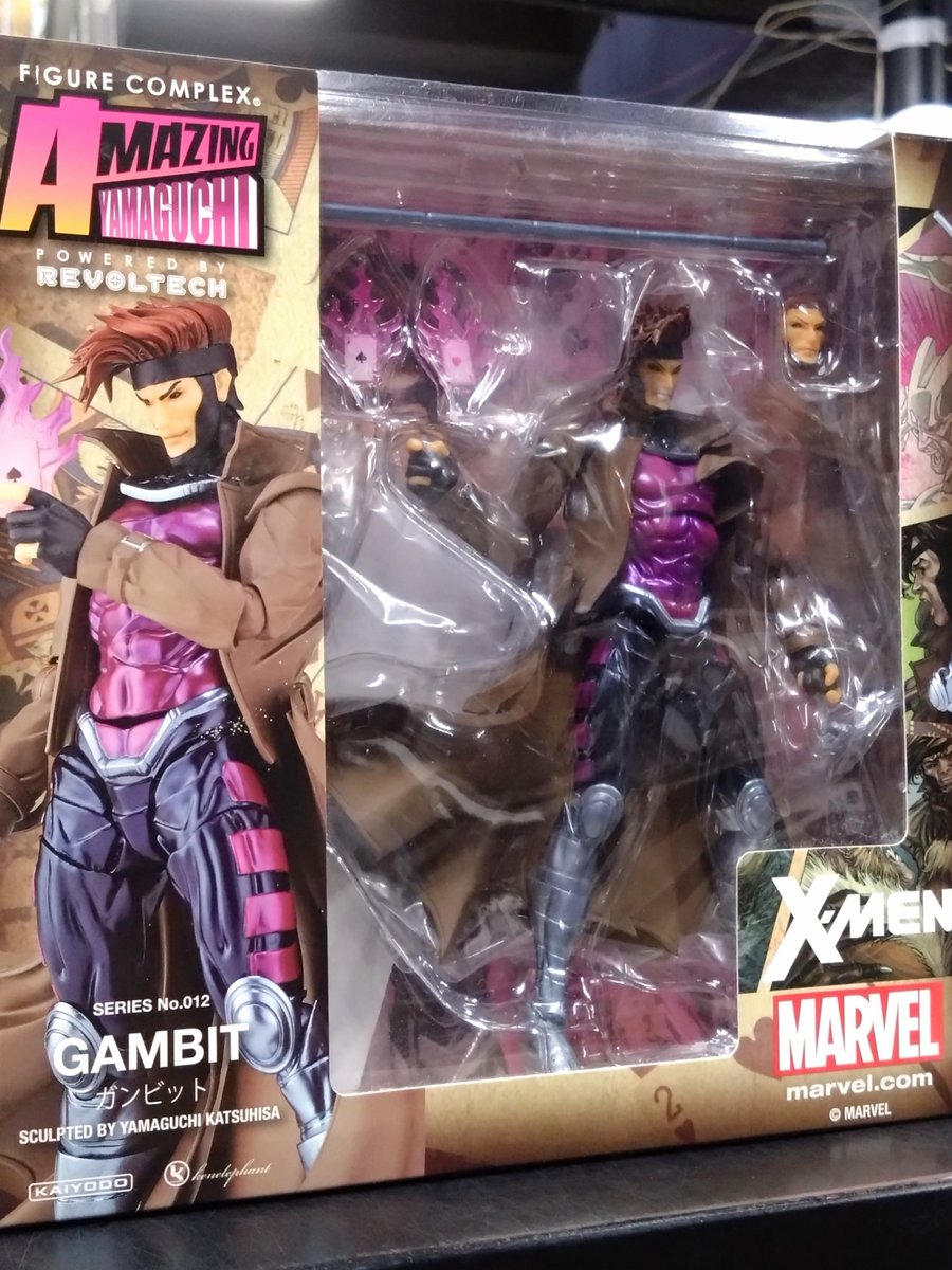 色男〜！ アメイジングヤマグチ リボルテック ガンビット 入荷しました