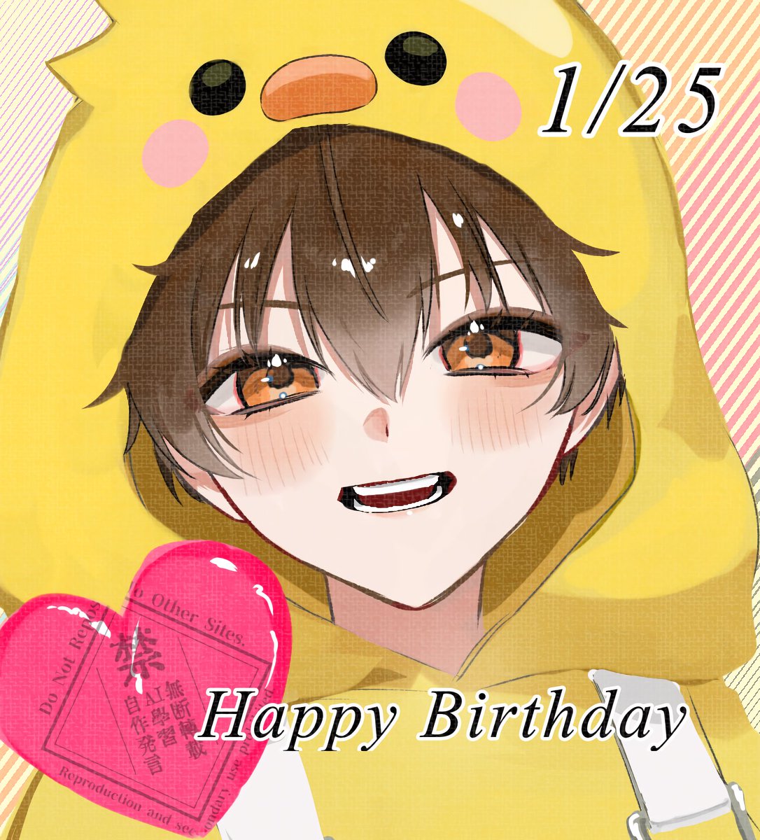 ぽんちゃん誕生日おめでとう‼️ 元気で明るく面白いぽんちゃんが大好き