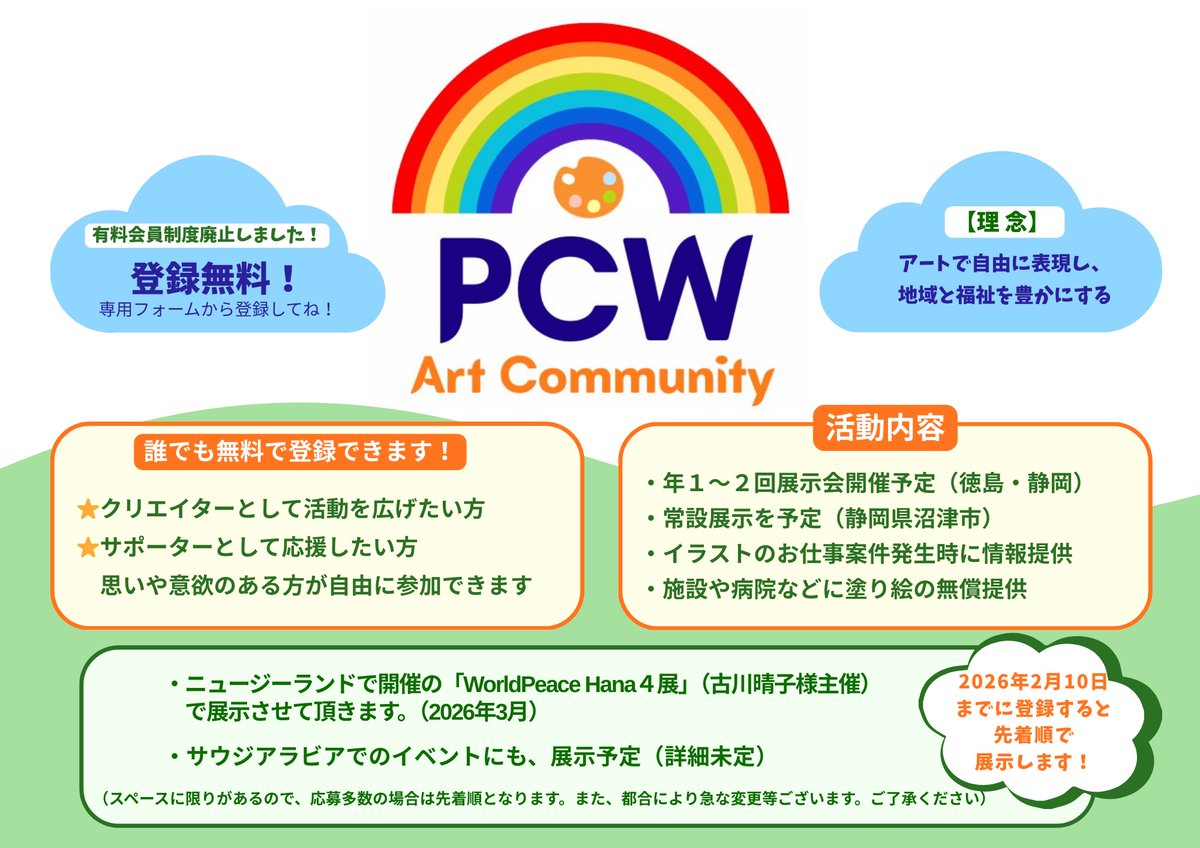 PCW Art Community tweet media