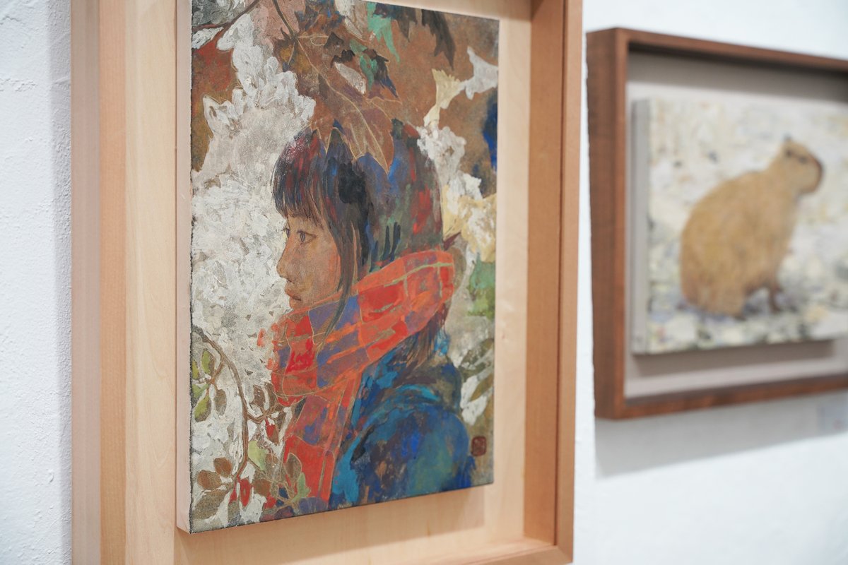 いよいよ明日が最終日となりました。
本日は15時頃より作家在廊を予定致しております。
・・・
真鍋 修 日本画展 春を待つ   
Planned by NENOHOSHI   
2026.1.19(月)〜1.26(月)   
12:00〜18:30  ※最終日15:00迄