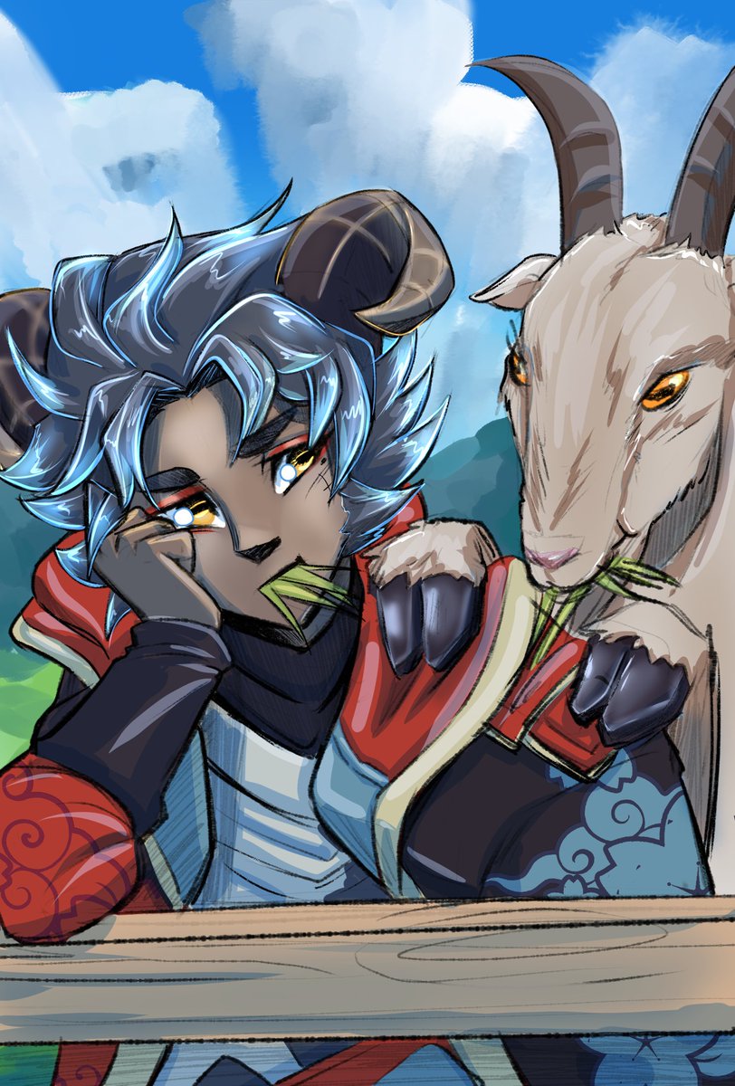 algo que se coloreo hoy, gracias <a href="/Le_Slye/">Slye ✞ Vgen Comms Open</a> por el dibujito y permitirme colorearlo