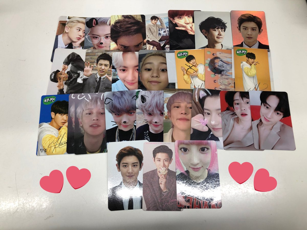 EXO チャニョル トレカ cashbee セット EXO チャニョル トレカ cashbee セット